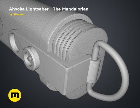 Ahsoka Short Lightsaber - The Mandalorian