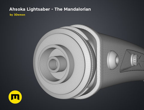 Ahsoka Short Lightsaber - The Mandalorian