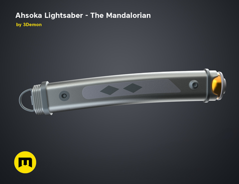 Ahsoka Short Lightsaber - The Mandalorian