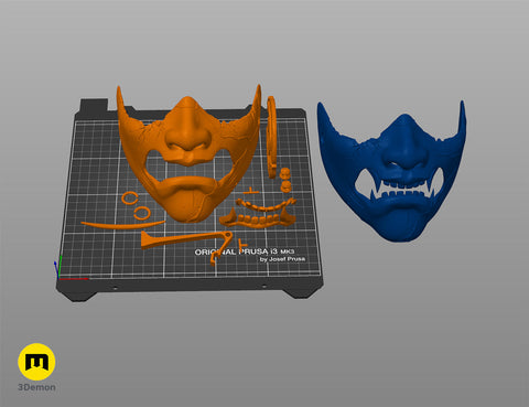 Ghost of Yotei Samurai Mask