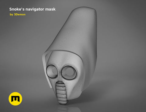Snoke's Navigator Mask - Star Wars