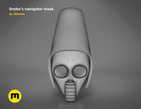 Snoke's Navigator Mask - Star Wars