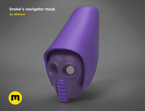 Snoke's Navigator Mask - Star Wars