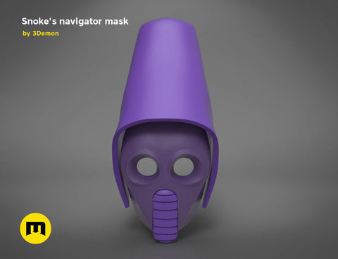 Snoke's Navigator Mask - Star Wars