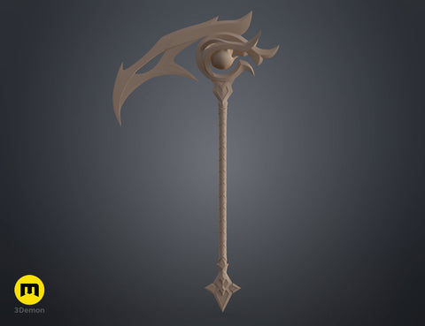 Snow Moon Kayn Scythe - League of Legends