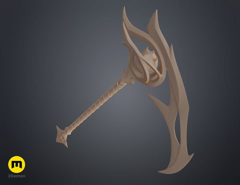Snow Moon Kayn Scythe - League of Legends