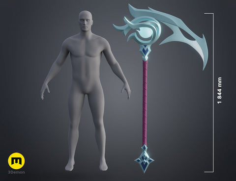 Snow Moon Kayn Scythe - League of Legends