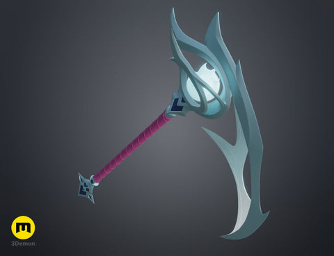 Snow Moon Kayn Scythe - League of Legends