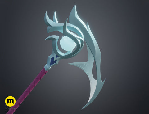 Snow Moon Kayn Scythe - League of Legends