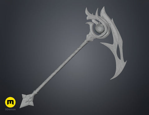 Snow Moon Kayn Scythe - League of Legends
