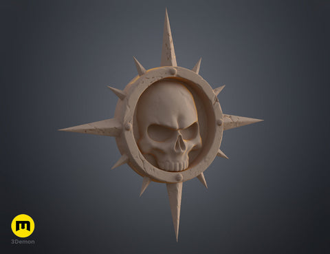 Space Marine Emblem Badge