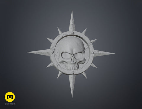 Space Marine Emblem Badge