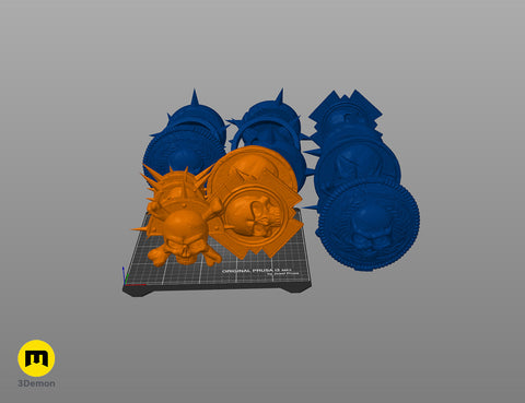 Space Marine Emblem Badges
