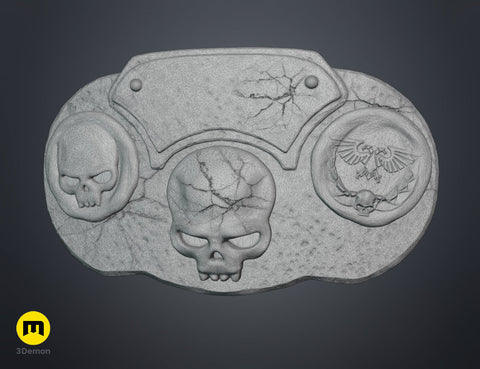 Space Marine Belt Buckles
