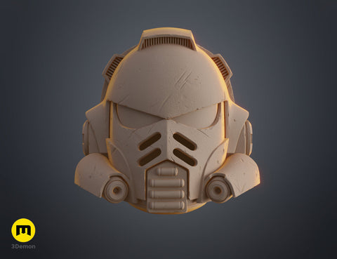 Space Marine Helmet Heavy