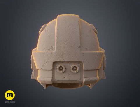 Space Marine Helmet Heavy