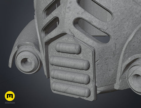 Space Marine Helmet Heavy