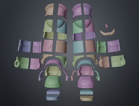 Leg Armor - Space Marine