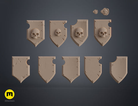 Space Marine Purity Shields