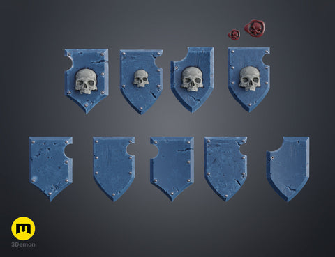 Space Marine Purity Shields