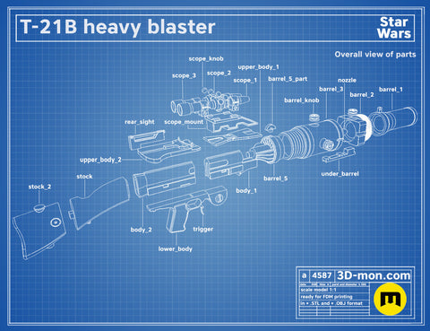 T-21B Heavy Blaster