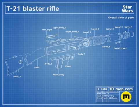 T-21 Blaster Rifle