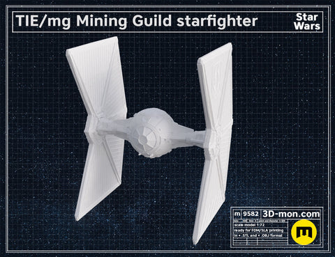 TIE/mg Mining Guild starfighter