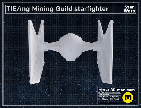 TIE/mg Mining Guild starfighter