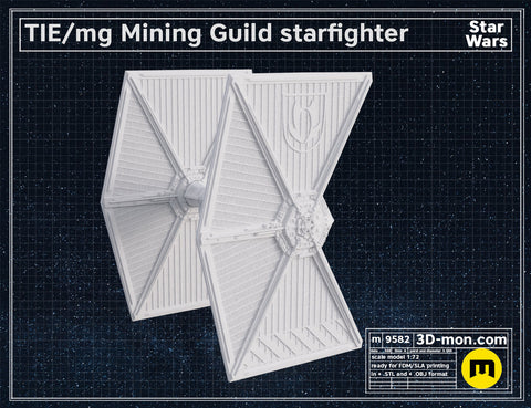 TIE/mg Mining Guild starfighter