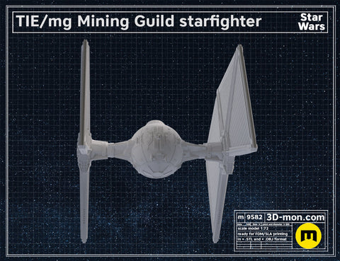 TIE/mg Mining Guild starfighter
