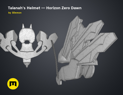 Talanah's Helmet — Horizon Zero Dawn