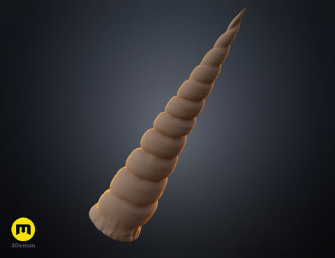 Textured Unicorn horns