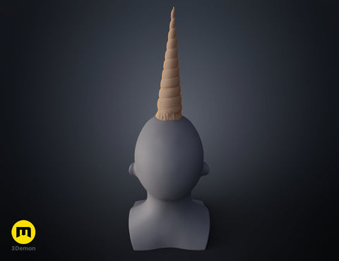 Textured Unicorn horns