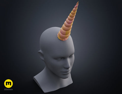 Textured Unicorn horns