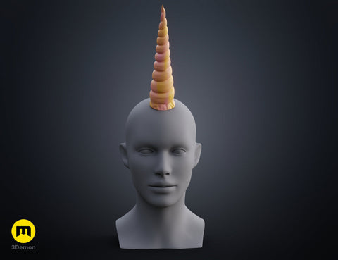 Textured Unicorn horns