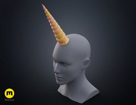 Textured Unicorn horns
