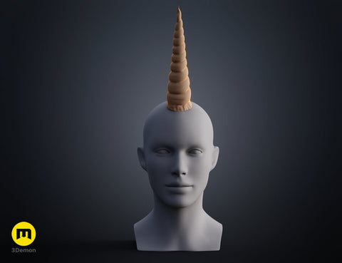 Textured Unicorn horns