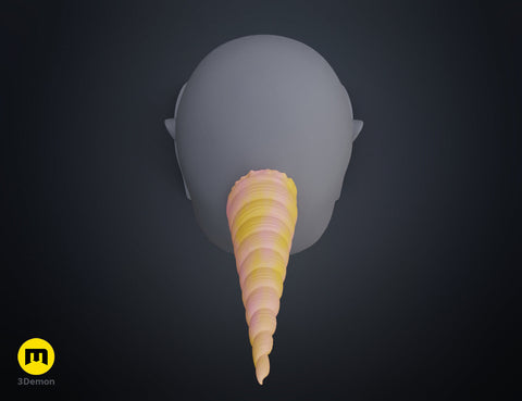 Textured Unicorn horns