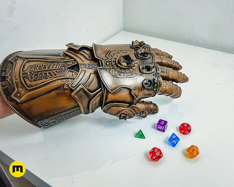 The Infinity Gauntlet - Wearable DnD Dice Holder