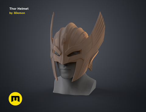 Thor Helmet (Love and Thunder)