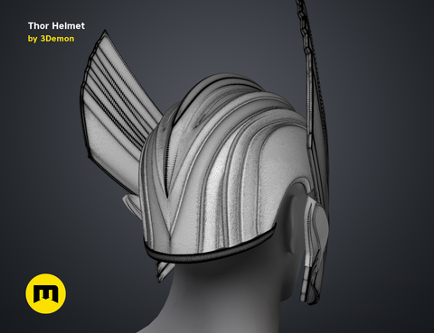 Thor Helmet (Love and Thunder)