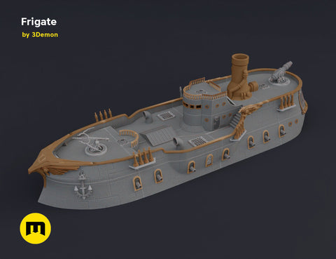 Steampunk Frigate Terrain