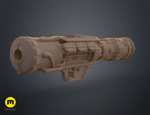 Tiny Tina's Nukem rocket launcher - Borderlands