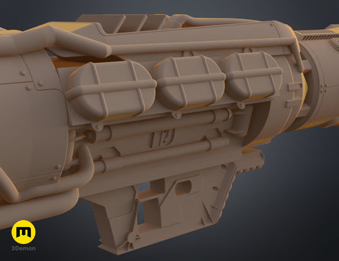 Tiny Tina's Nukem rocket launcher - Borderlands