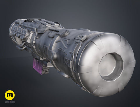 Tiny Tina's Nukem rocket launcher - Borderlands