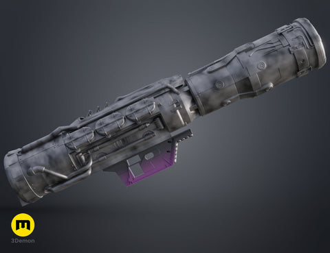 Tiny Tina's Nukem rocket launcher - Borderlands