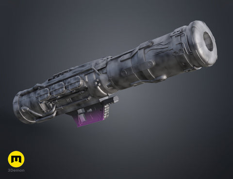 Tiny Tina's Nukem rocket launcher - Borderlands