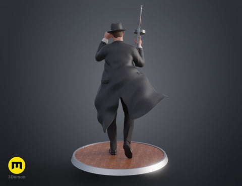 Tommy Angelo Statue - Mafia