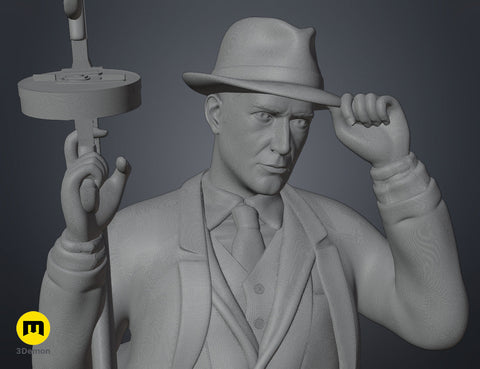 Tommy Angelo Statue - Mafia