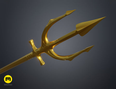 Trident of Poseidon- Aquaman